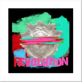 Revolution Marble Statue Posters and Art